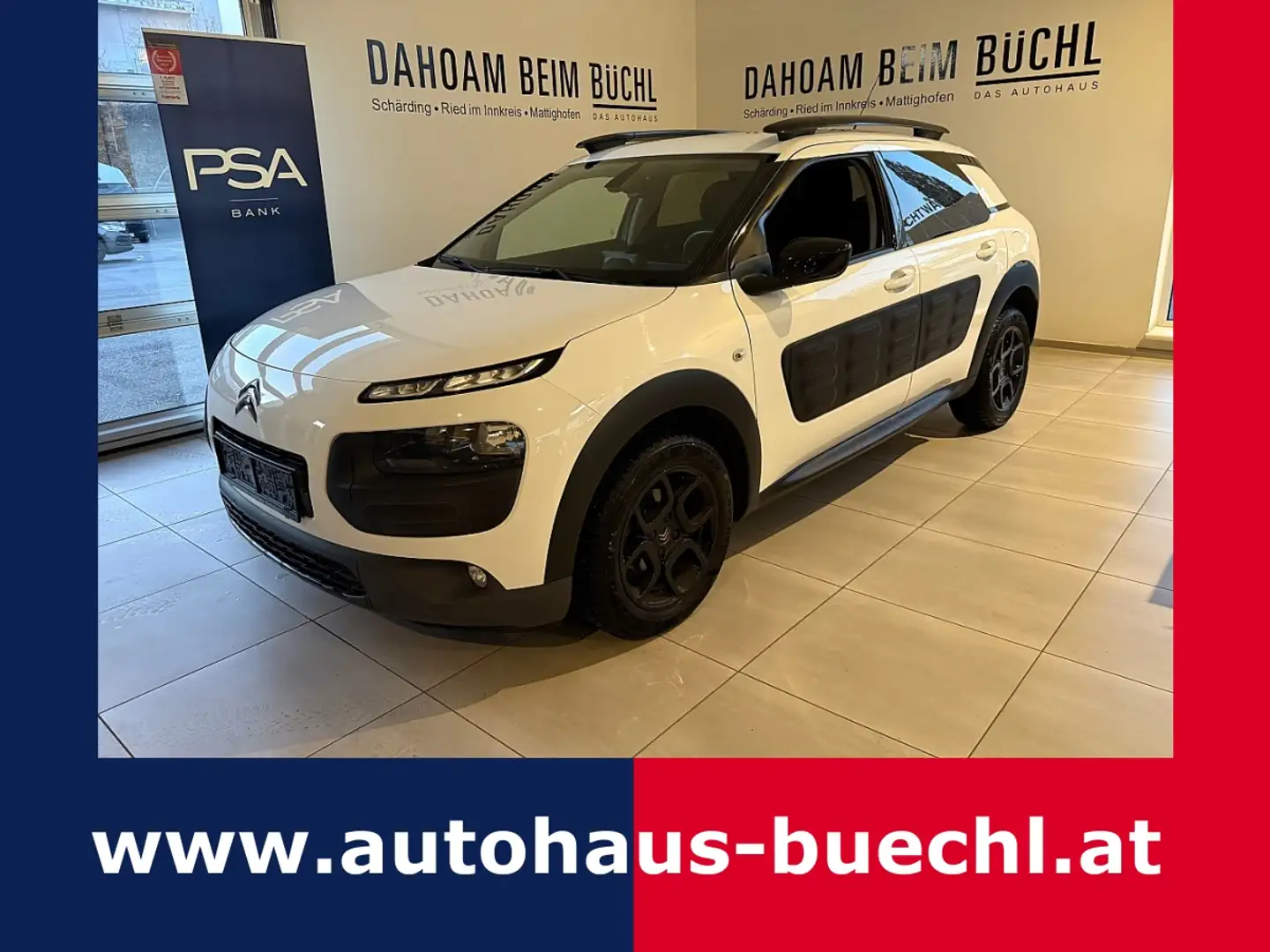 Citroen C4 Cactus 1,2 VTI82 Shine Weiß - 1