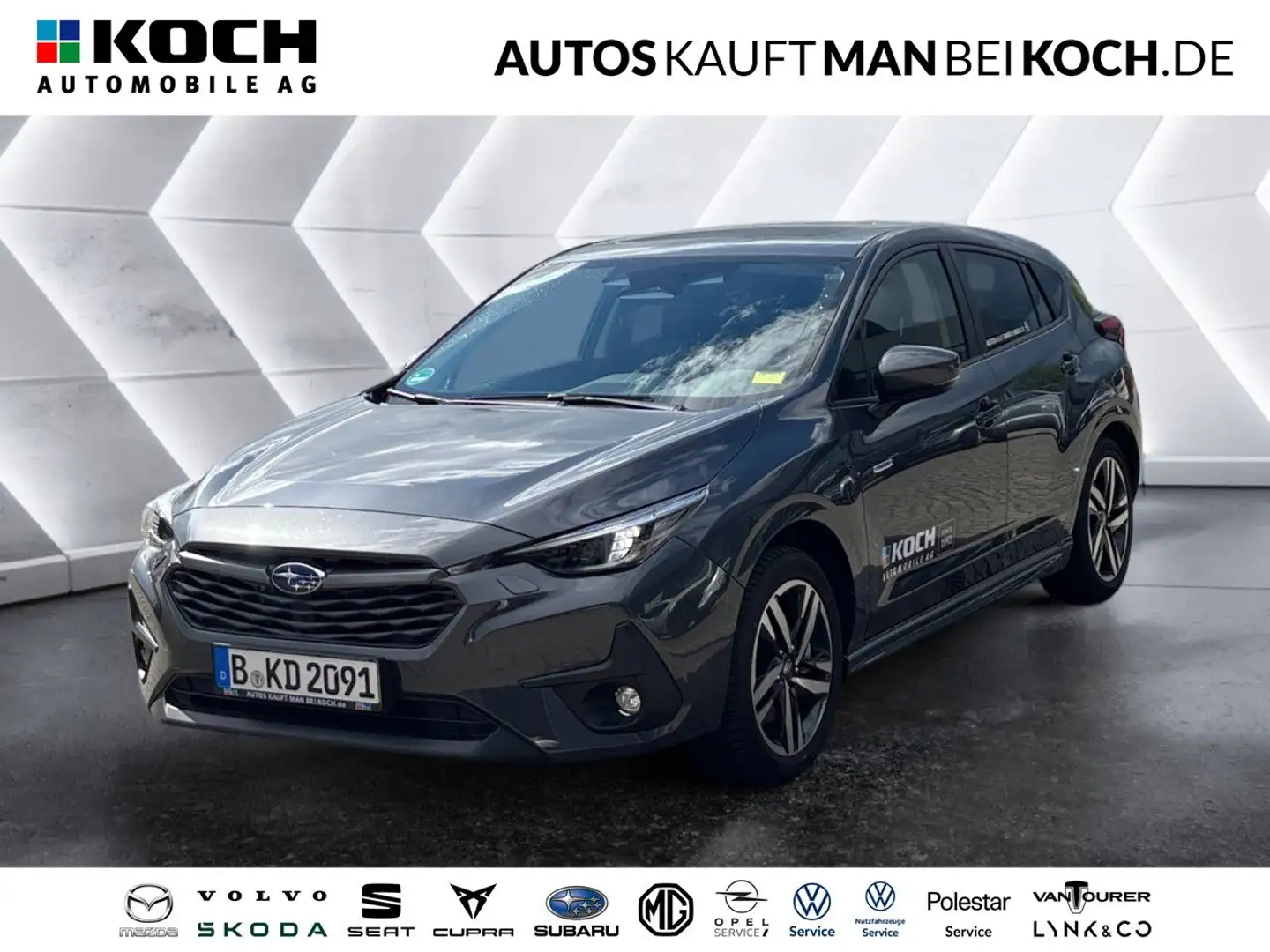 Subaru Impreza 2.0ie Platinum AT LED LEDER NAV SH CAM Szary - 1