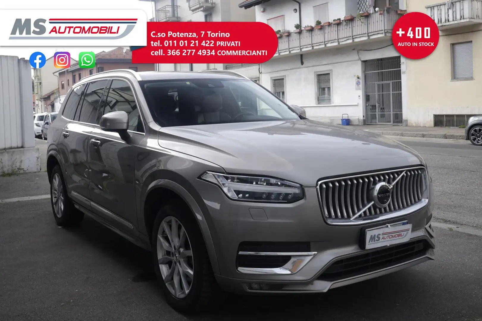 Volvo XC90 Volvo XC90 B5 (d) AWD Geartronic R-design PROMOZI Grigio - 1