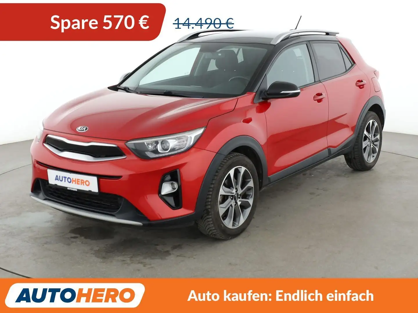 Kia Stonic 1.4 Vision*PDC*SHZ*KLIMA*GARANTIE* Rot - 1