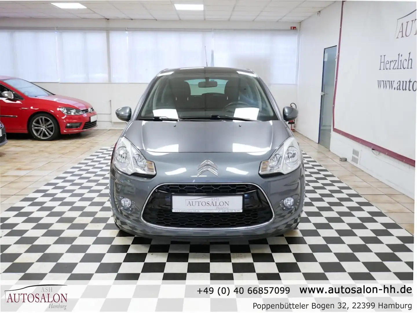 Citroen C3 Exclusive*3Vorb*PDC H*Alcantara*Steuerkette NEU*Pa Grau - 2