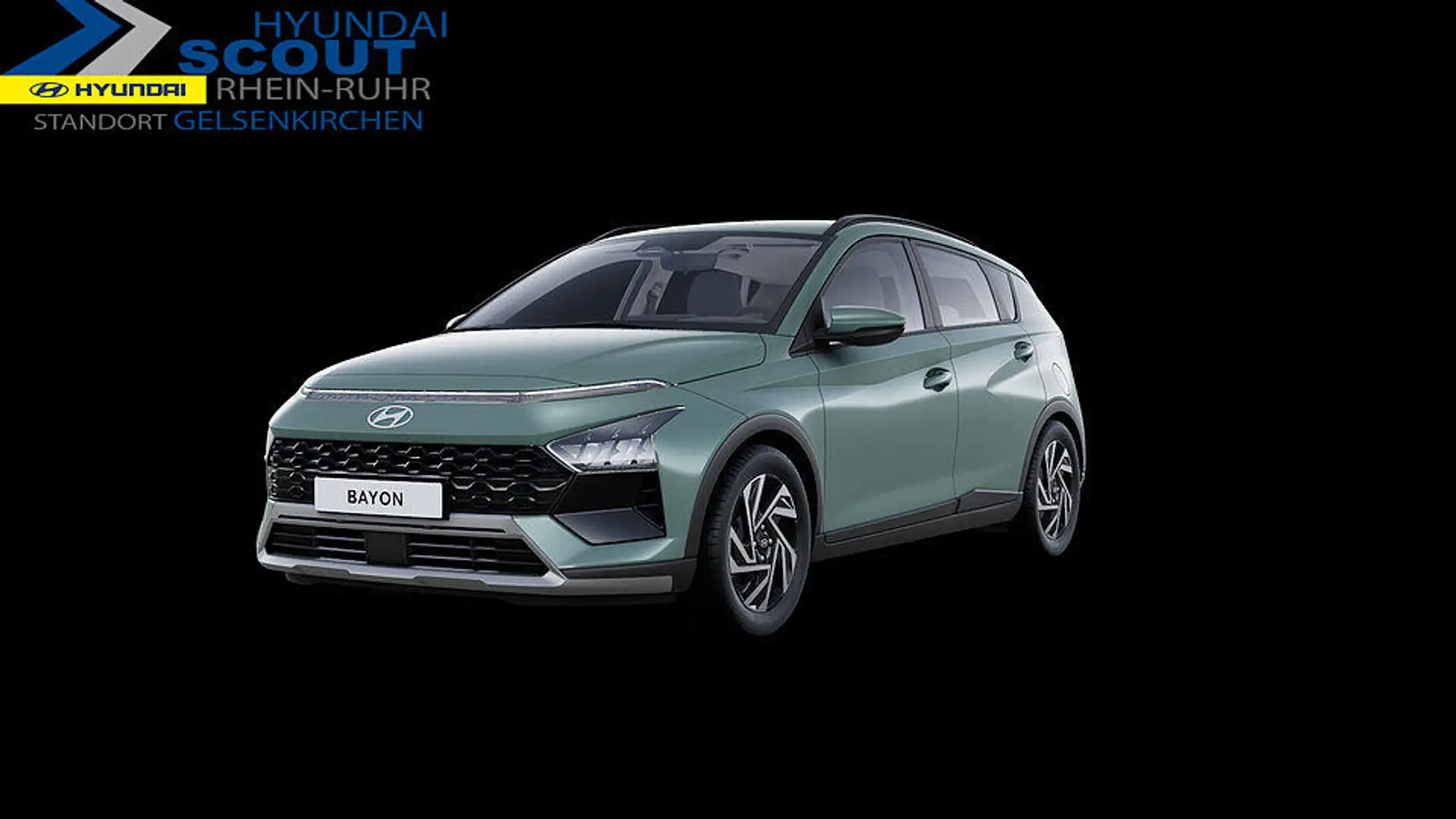 Hyundai BAYON DCT Sitzh. Aut. Navi Kamera Groen - 1