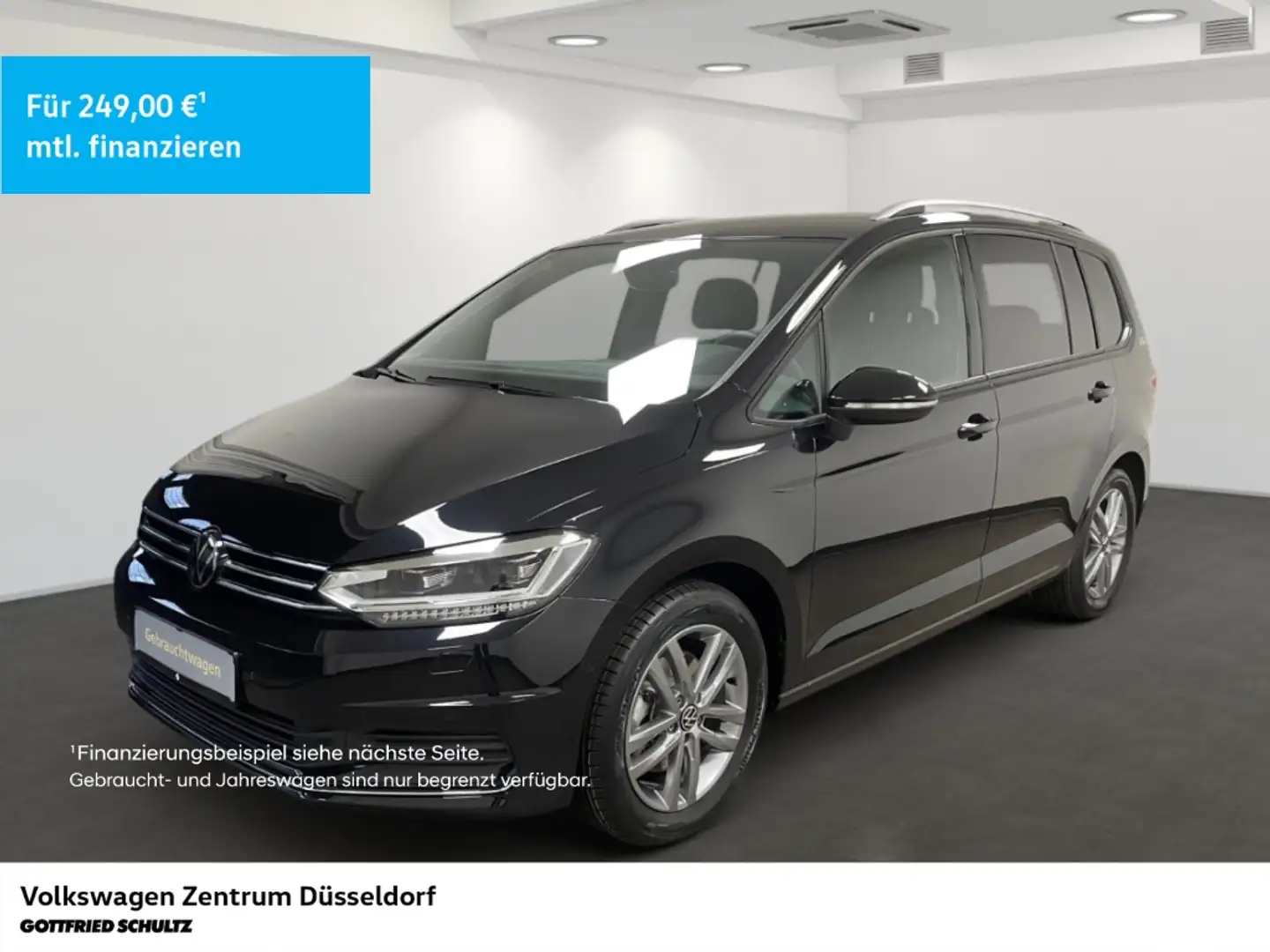 Volkswagen Touran Goal 1.5 l TSI DSG Sitzheizung Schwarz - 1