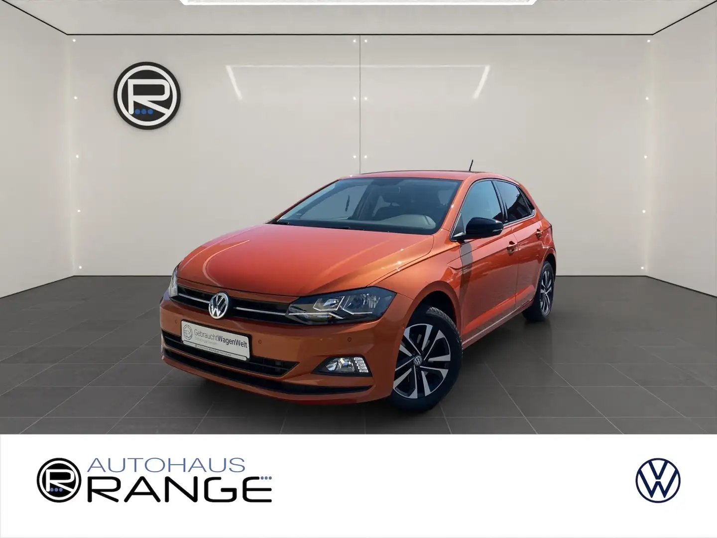 Volkswagen Polo 1.0 TSI IQ.DRIVE *PDC SHZ* Oranje - 1