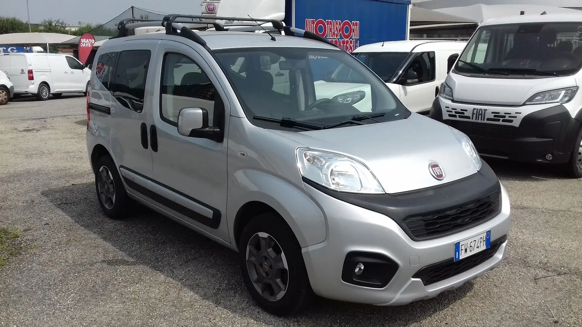 Fiat Qubo TREKKING N1 AUTOCARRO 4 POSTI 1.3MJT 95CV Gris - 1
