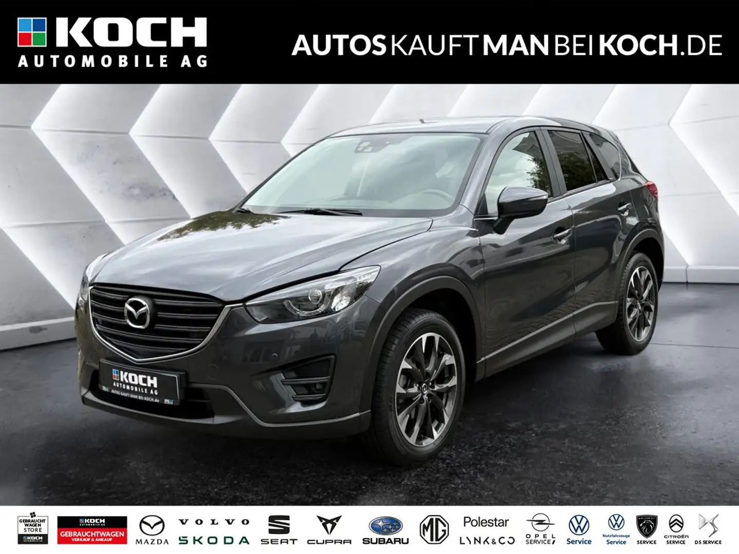 Mazda CX-5 SKY-G 192PS AWD AT SPORTS LED NAVI PDC BOSE Grau - 1