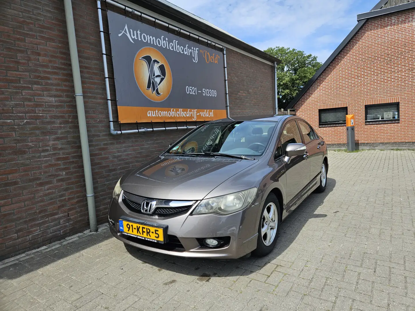 Honda Civic 1.3 Hybrid Grijs - 1