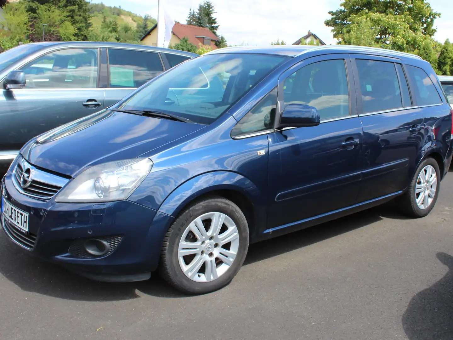 Opel Zafira Family Plus, 1. Hand, HU+AU+INSP. NEU, AHK, Alu Blau - 2