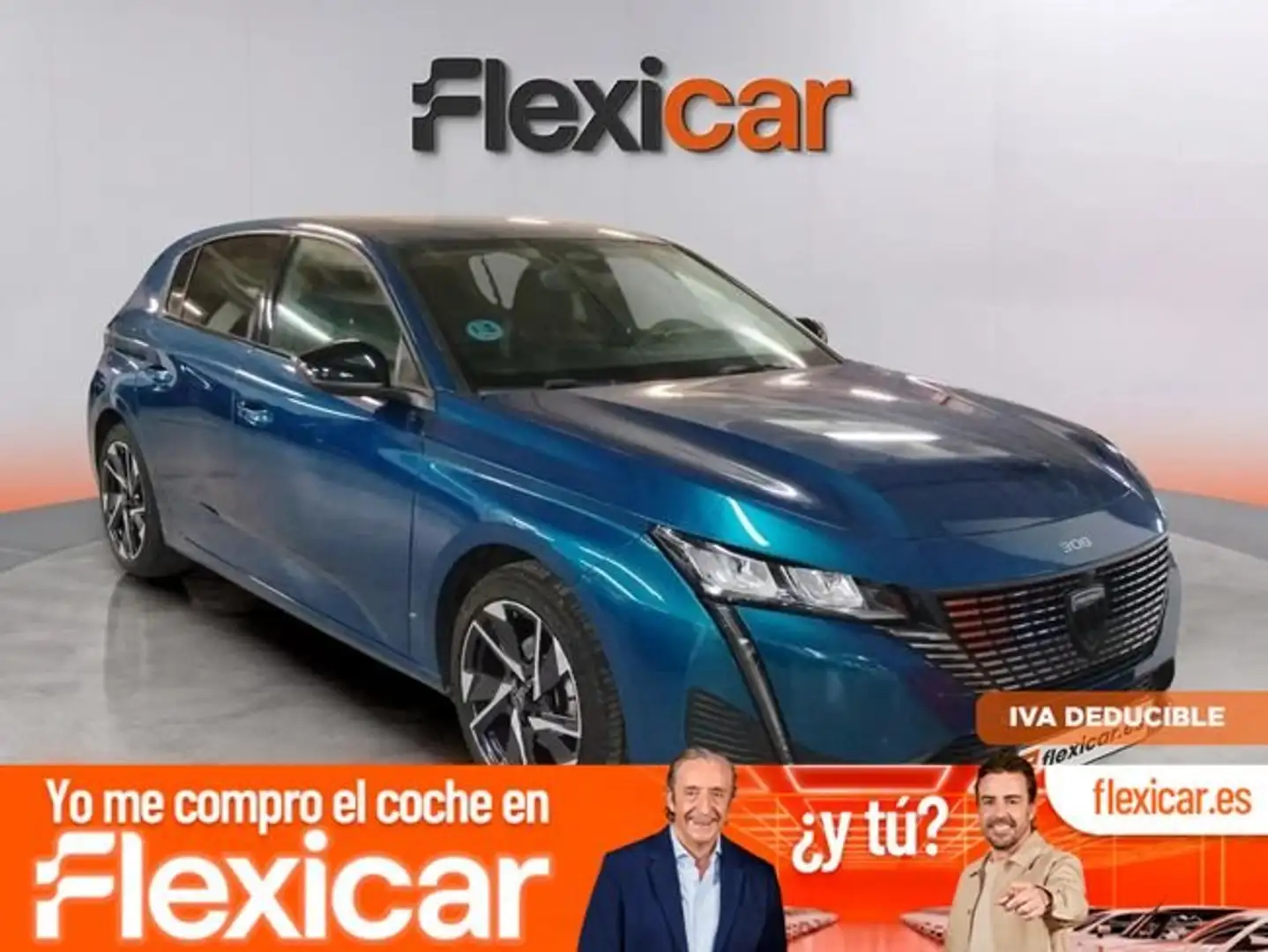 Peugeot 308 1.2 PureTech S&S Allure 130 Azul - 1