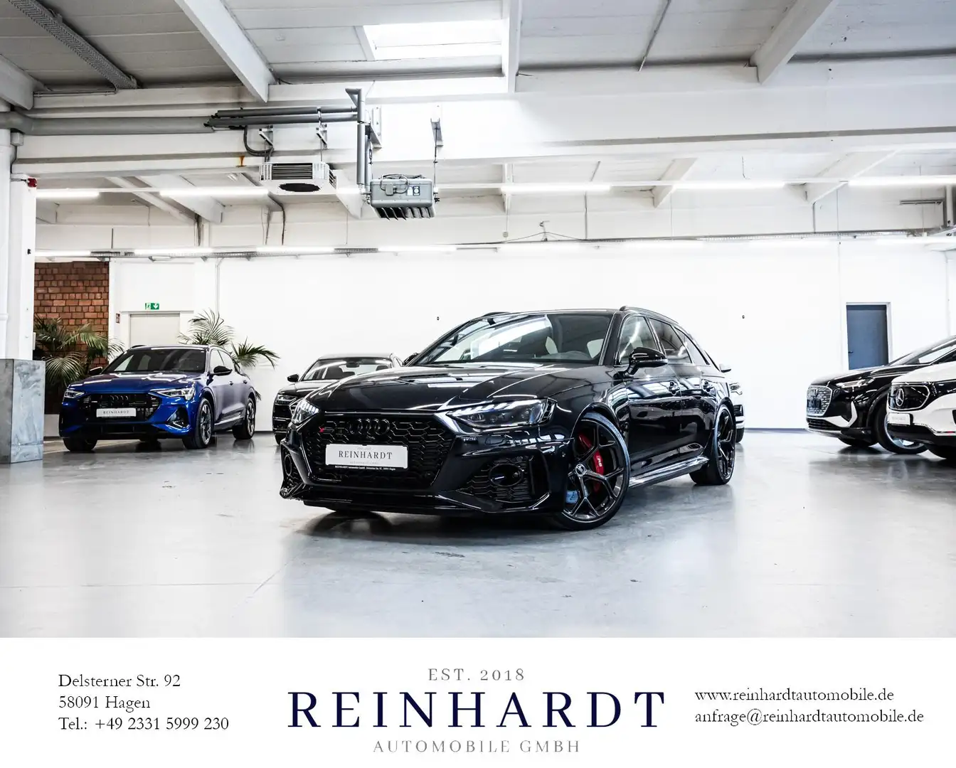 Audi RS4 AVANT COMPETITION+/SCHALE/RS-AGA/ACC/PANO/HuD Negro - 1