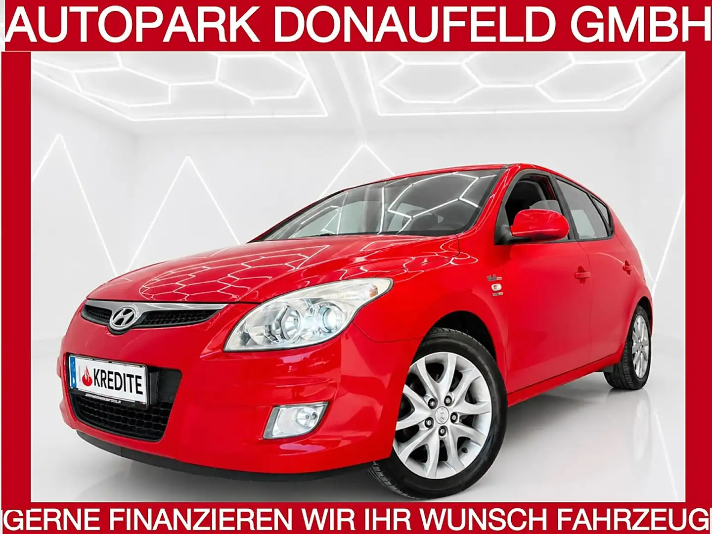Hyundai i30 1,6 CRDi Comfort+ DPF -ERST BESITZ- Rot - 1