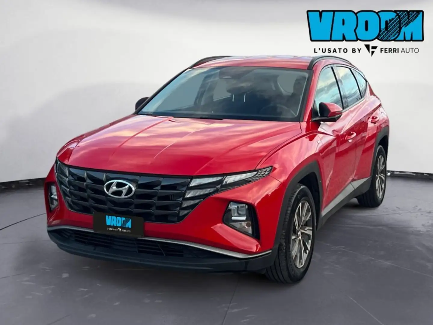 Hyundai TUCSON 1.6 CRDI 48V XTech Rood - 1