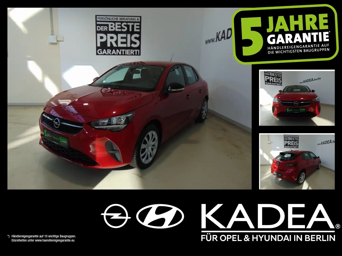 Opel Corsa F e 180°Kamera,Lenk+Sitzheizung,PDC,KlimaA Rot - 1