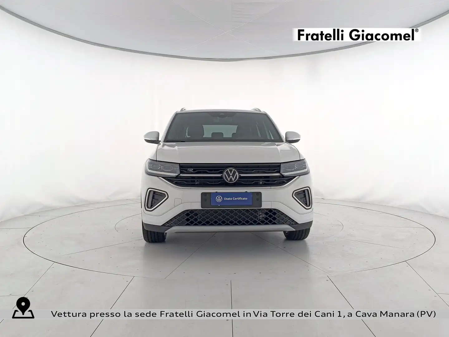 Volkswagen T-Cross 1.0 tsi r-line plus 115cv dsg Wit - 2