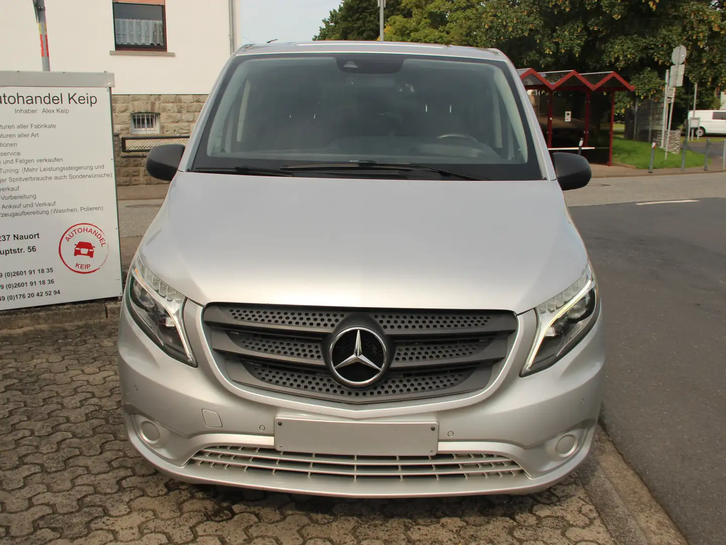 Mercedes-Benz Vito 114/116 CDI, 119 CDI/BT lang Mixto (447) Gümüş rengi - 1