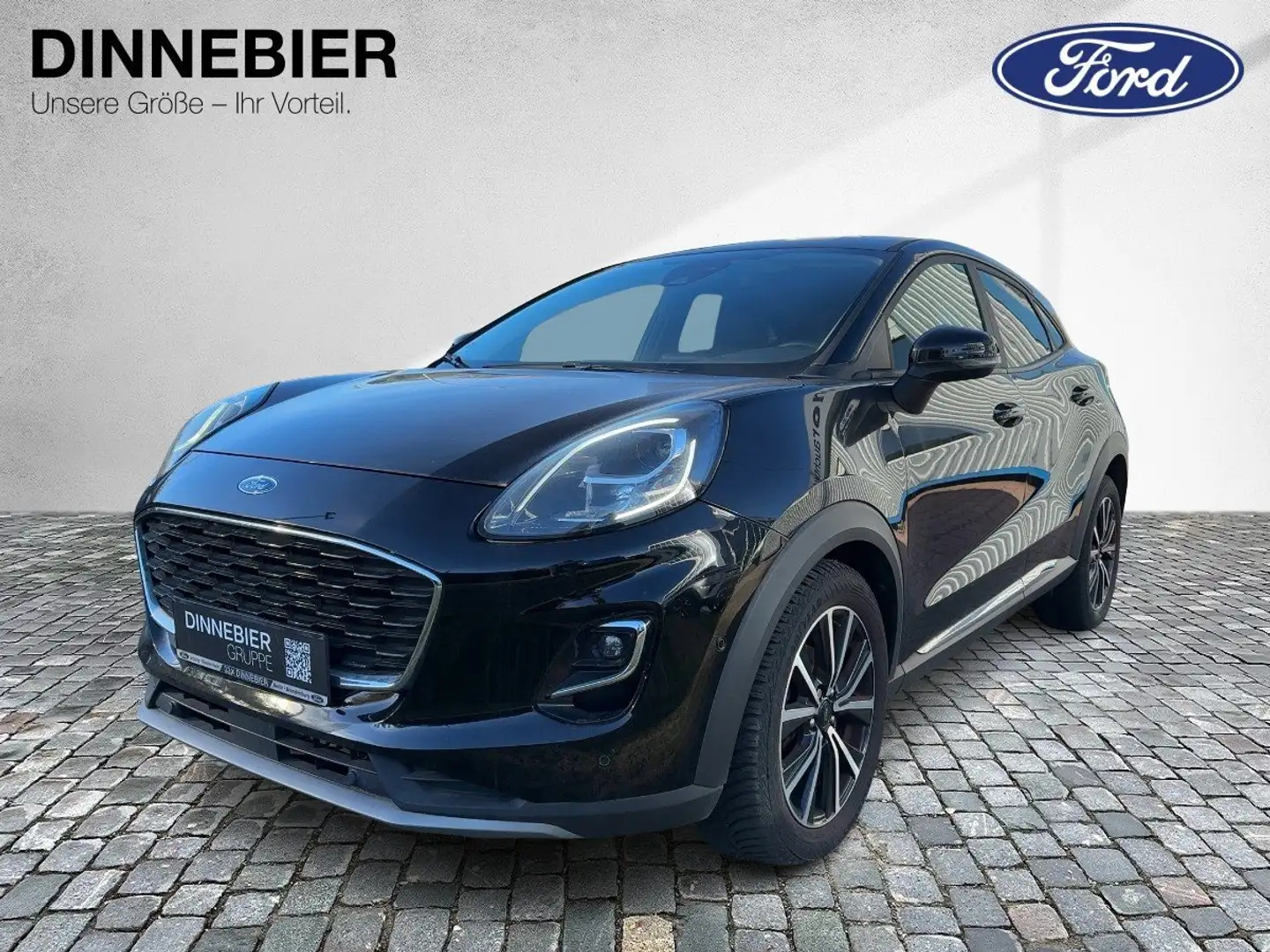 Ford Puma Titanium 1.0 EB Mild Hybrid |LED*NAVI*RFK| Zwart - 2