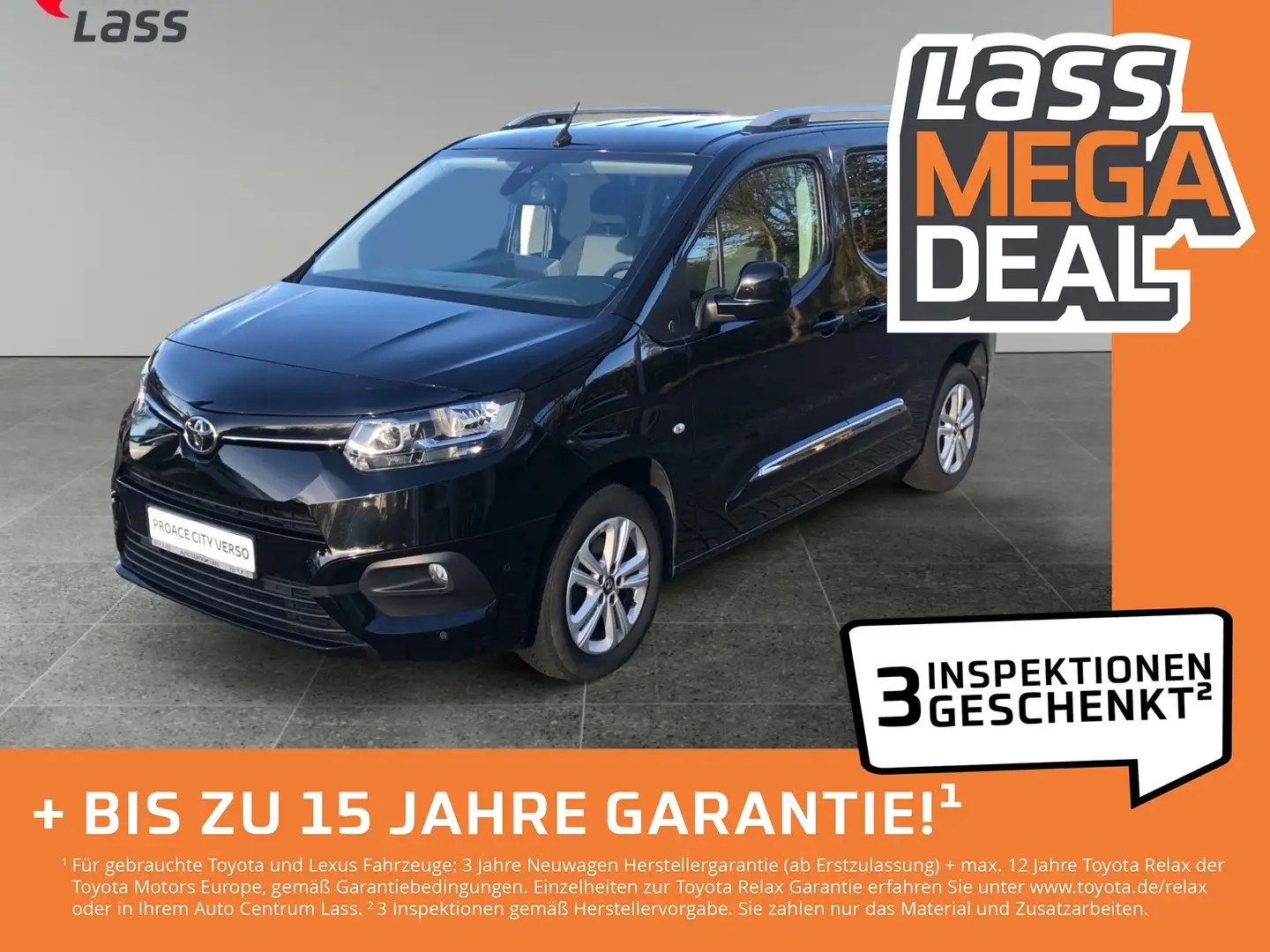 Toyota Proace City Verso 1.2 L1 Team D +Allwetter+Apple Noir - 1