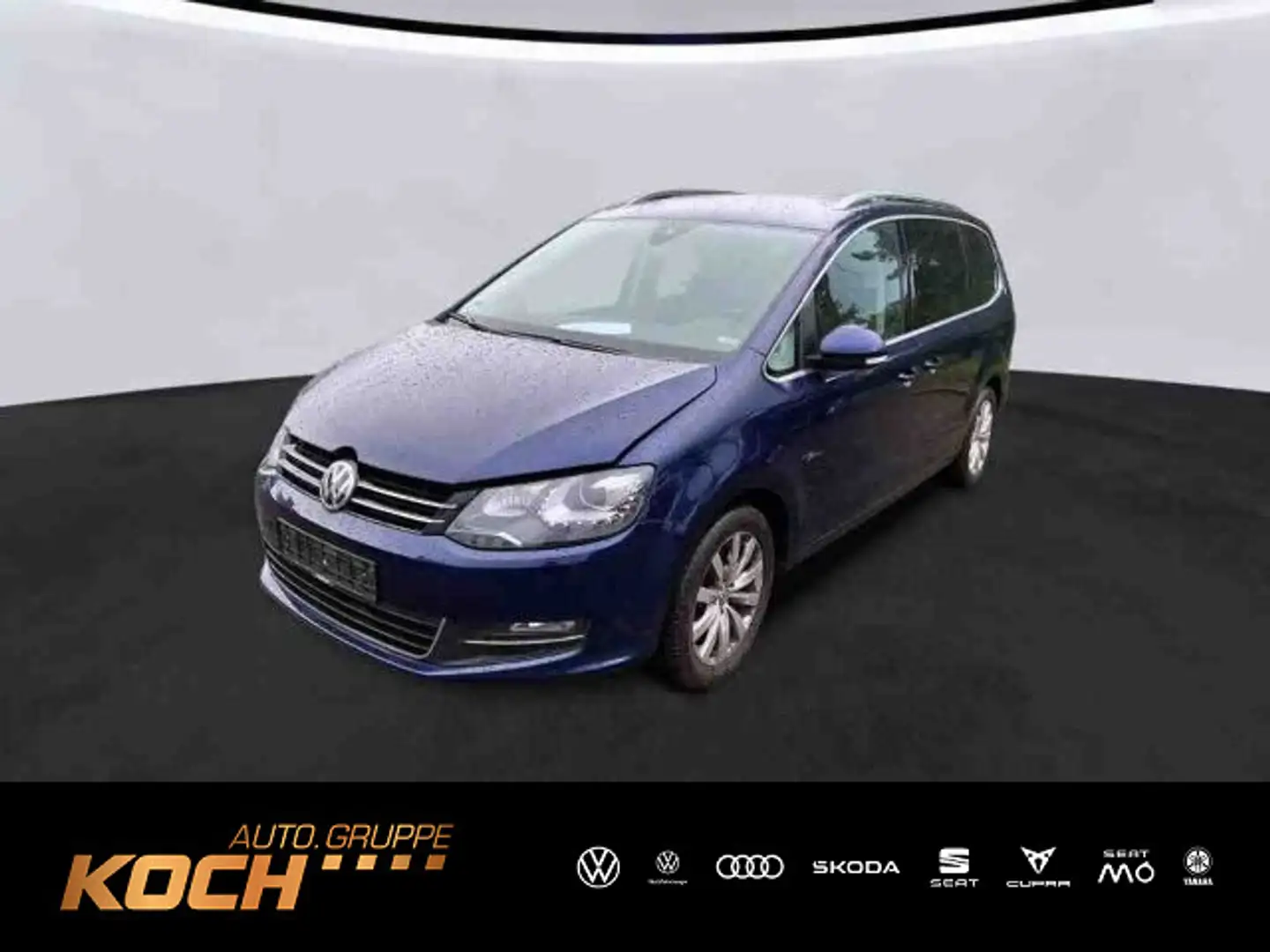 Volkswagen Sharan 1.4TSI Highline DSG Xenon AHK Navi Blau - 1