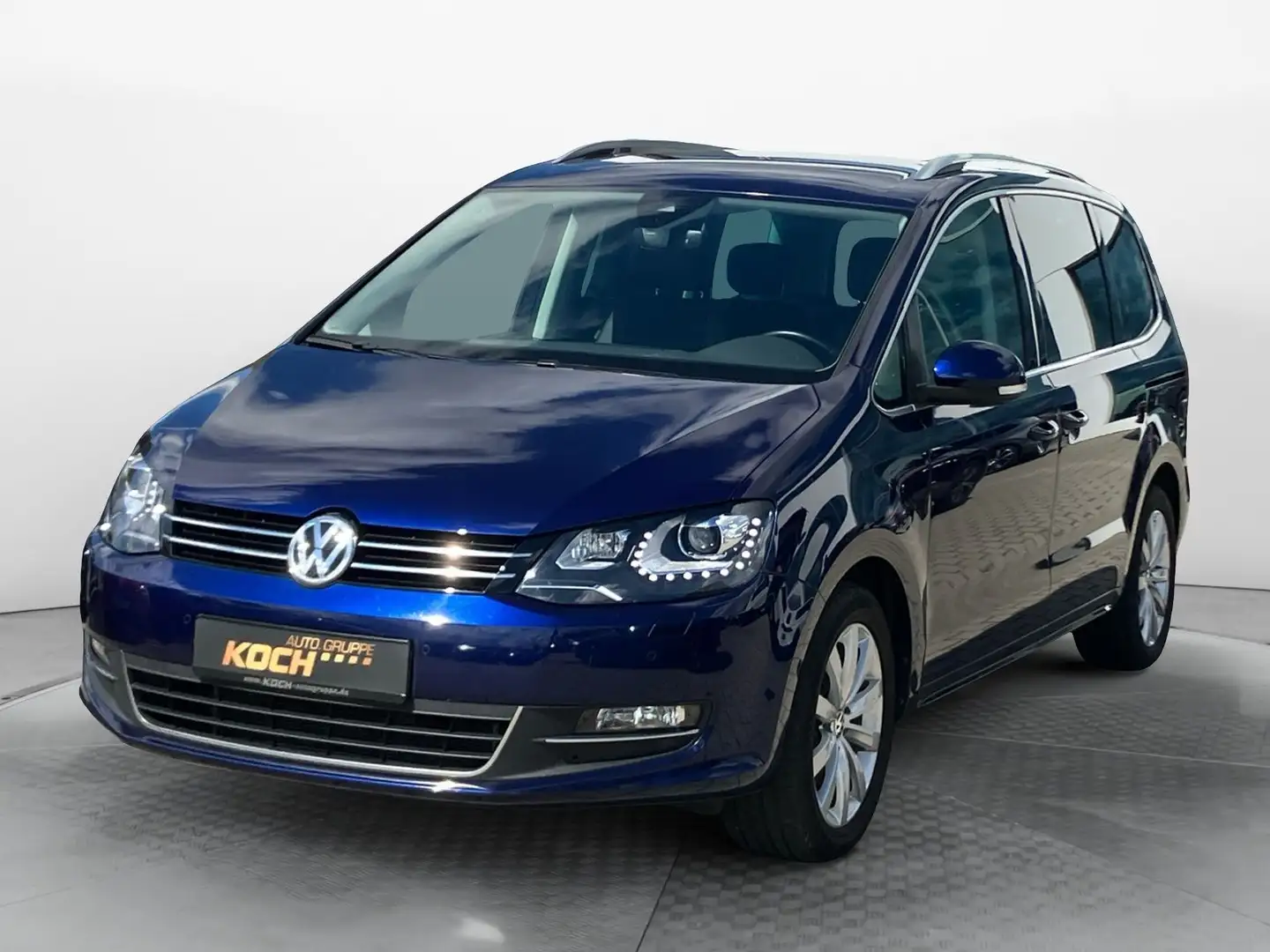 Volkswagen Sharan 1.4TSI Highline DSG Xenon AHK Navi Bleu - 2