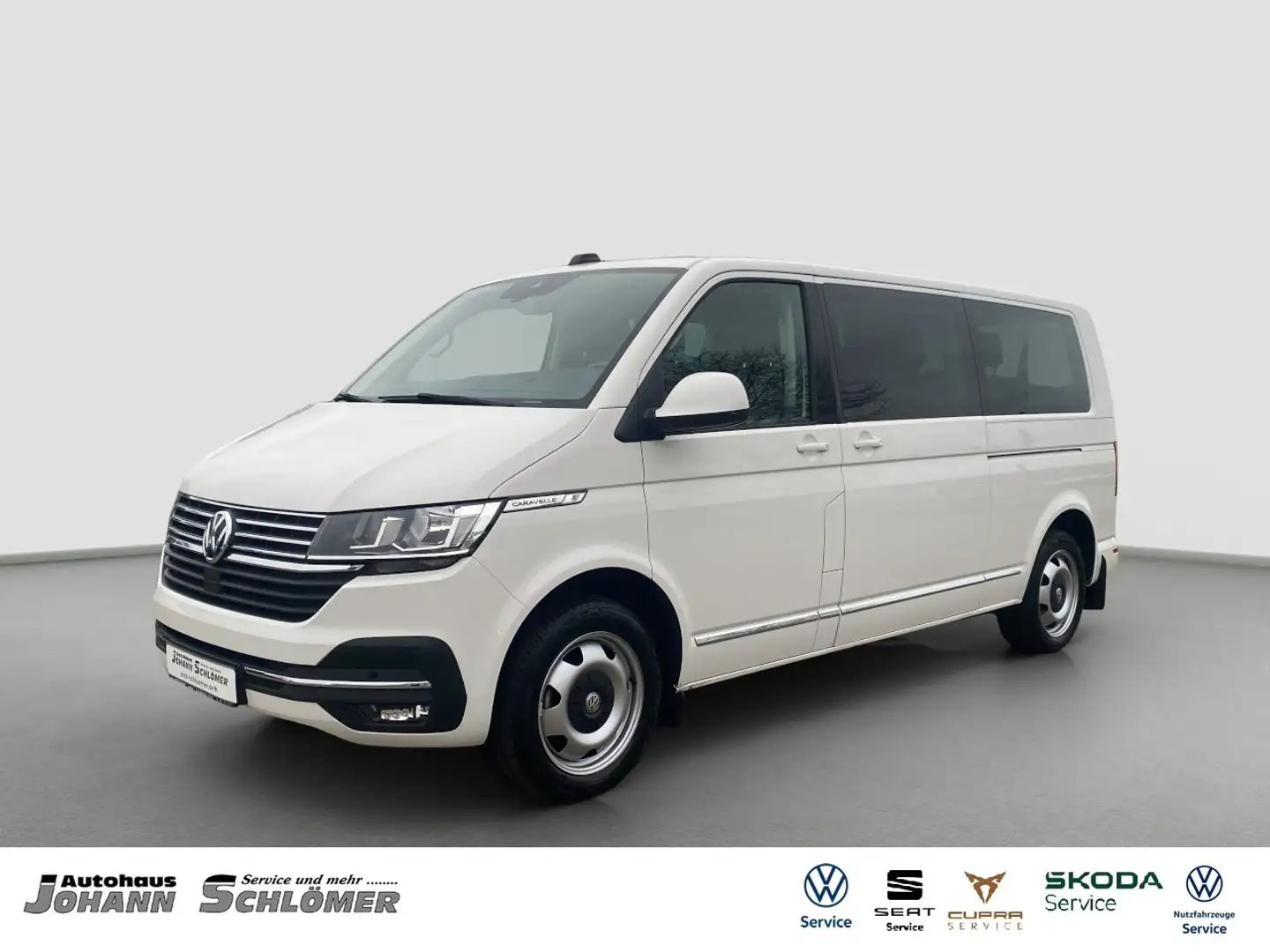 Volkswagen T6.1 Caravelle Comfortline 2xSchiebetür LR langer Radstand NAVI Blanc - 1