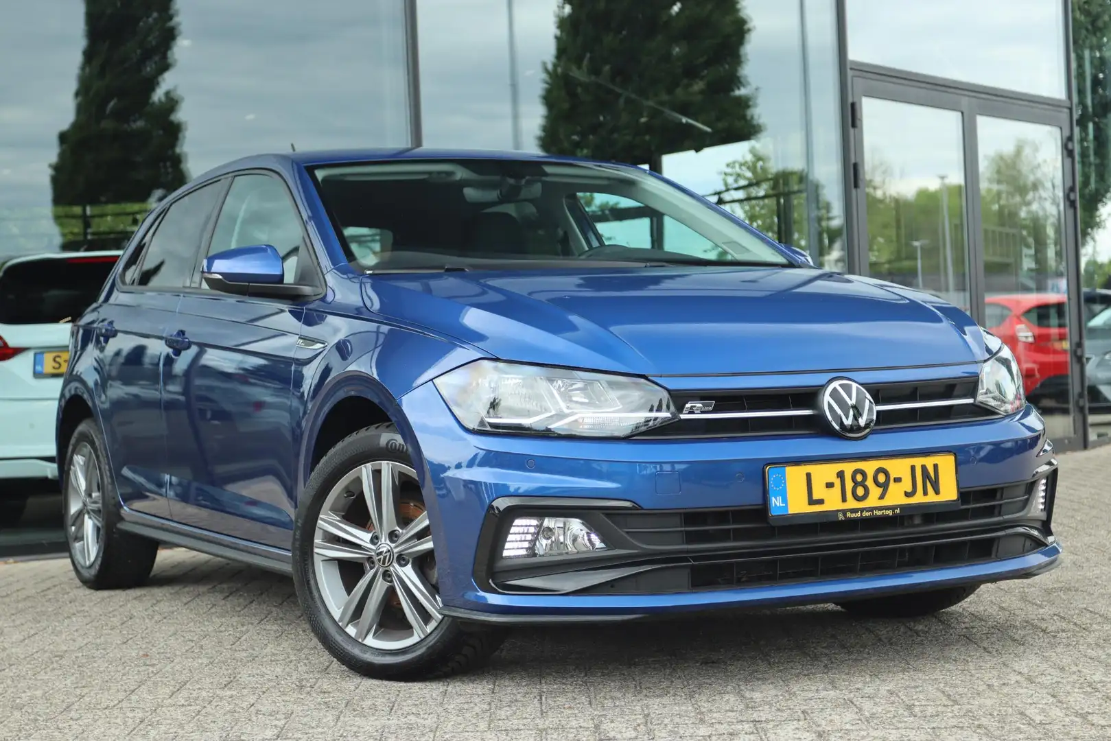 Volkswagen Polo 1.0 TSI R-LINE DSG AUT. | ADAPT. CRUISE | CAMERA | Blau - 2