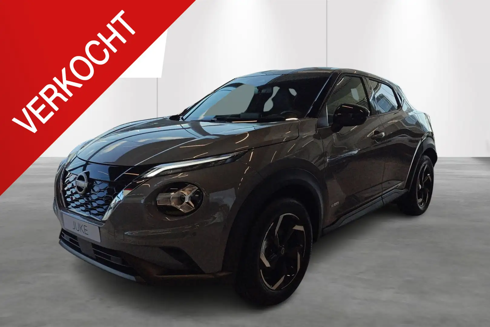 Nissan Juke 1.6 Hybrid 145 N-Connecta + Cold Pack - NIEUW! Grijs - 1