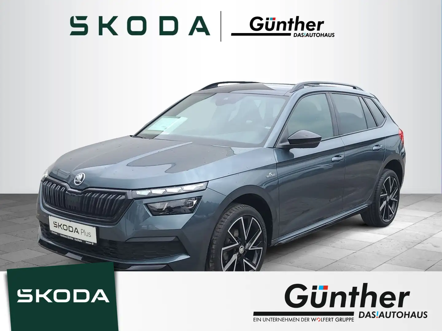 Skoda Kamiq Monte Carlo 1.0 TSI 81kW 7-Gang DSG Grijs - 1