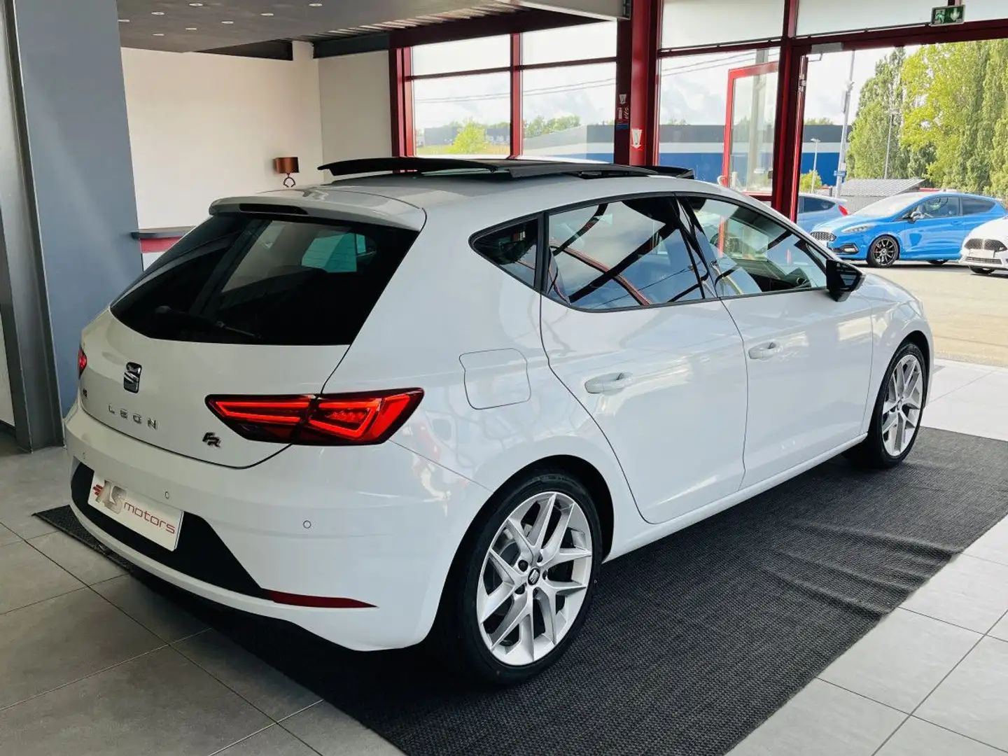 SEAT Leon FR 1,8 TSI 180 TOIT PANORAMIQUE OUVRANT GPS ACC HI Blanc - 2