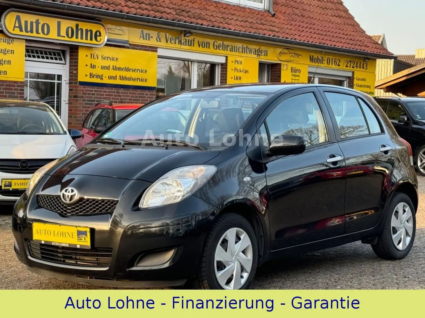 Toyota Yaris Cool Edition Euro 5 Scheckheftgepflegt Schwarz - 1
