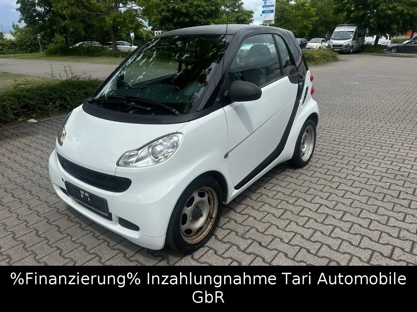 smart forTwo fortwo Micro Hybrid Drive Automatik Klima,1.Hand Blanc - 2