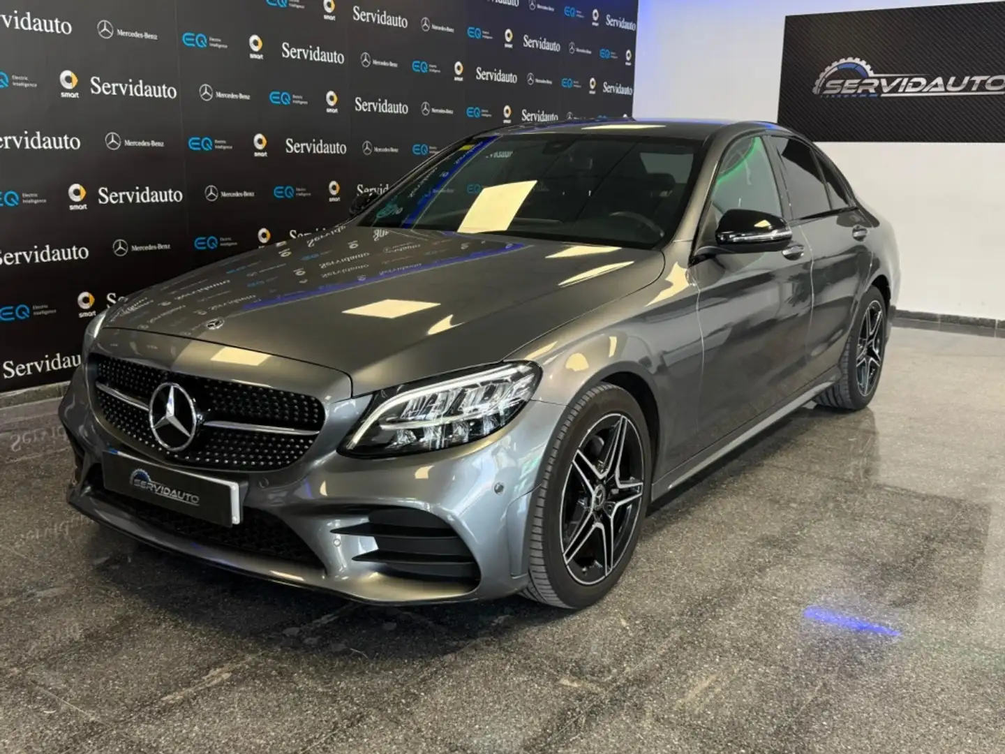 Mercedes-Benz C 200 200d 9G-Tronic Gris - 1