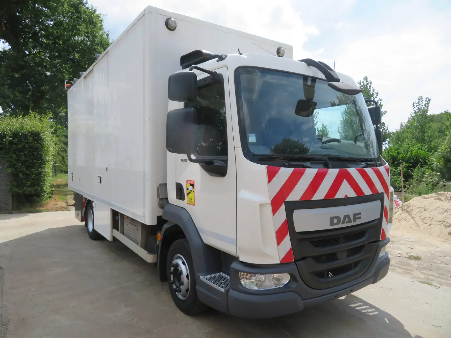 Trucks-Lkw DAF LF180FA - ingericht Schwarz - 1