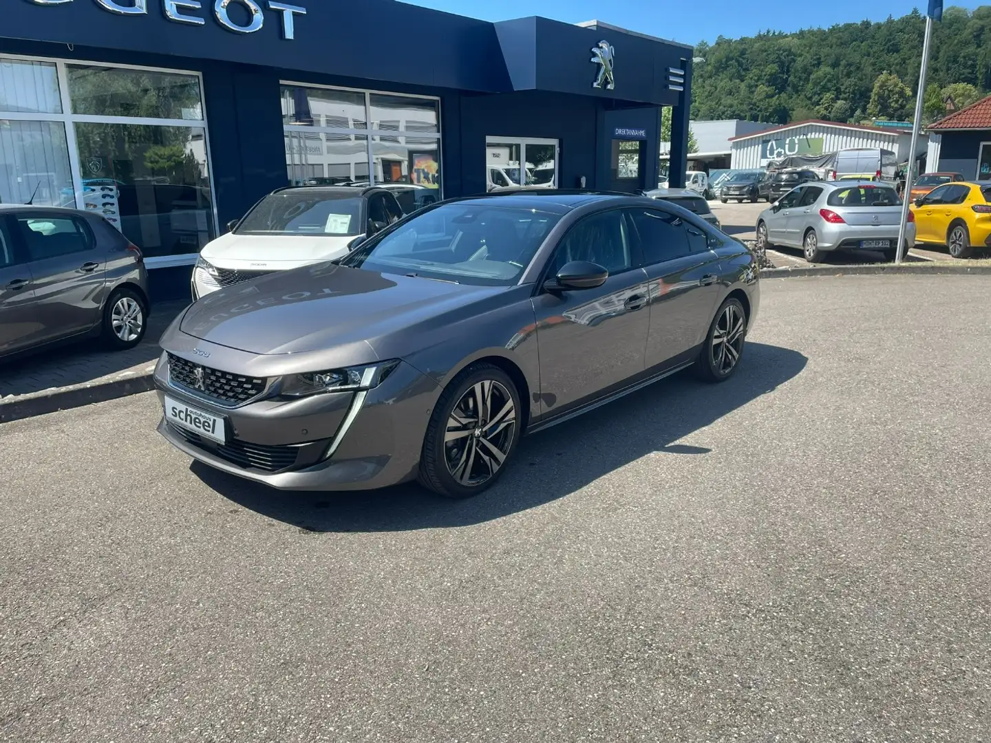 Peugeot 508 1.6 PureTech 225 GT FLA ParkAss. 360 SpurH Gris - 2