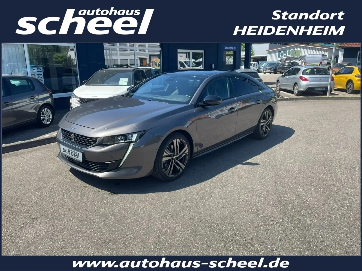 Peugeot 508 1.6 PureTech 225 GT FLA ParkAss. 360 SpurH Gri - 1