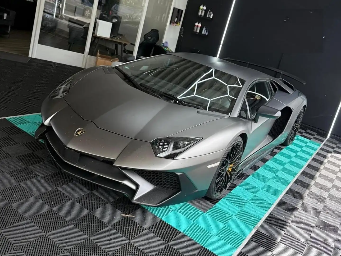 Lamborghini Aventador Aventador Coupe 6.5 SV LP 750-4 Gris - 2