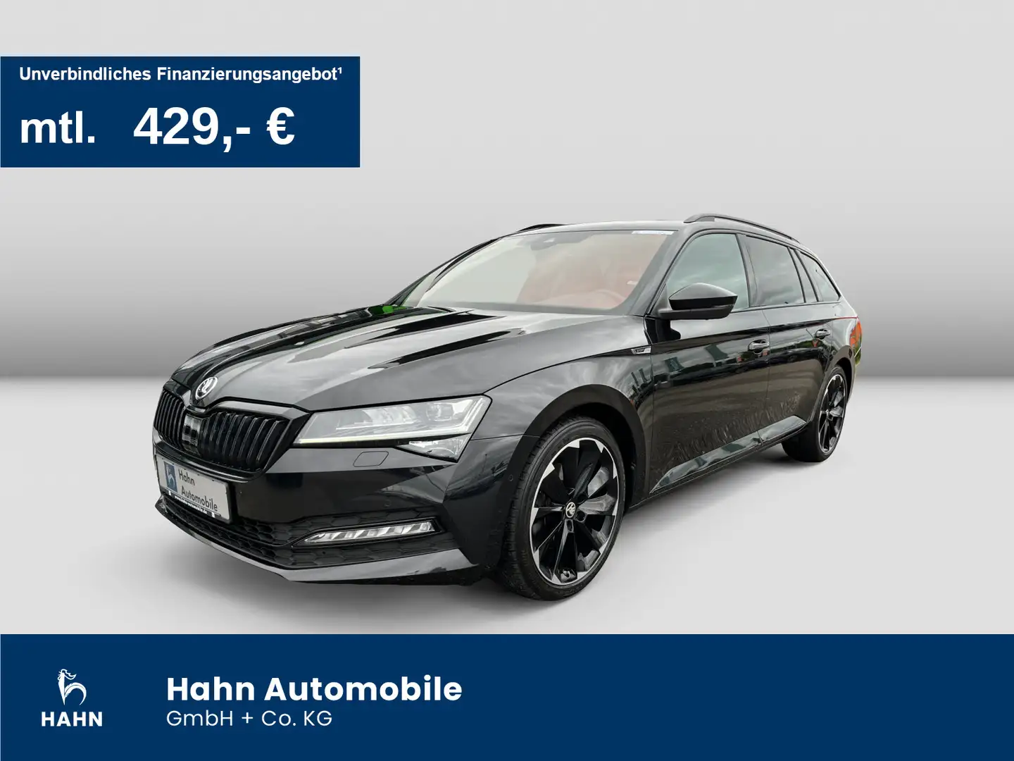 Skoda Superb Combi 2.0TDI DSG 4X4 Sportline Pano Stand Schwarz - 1