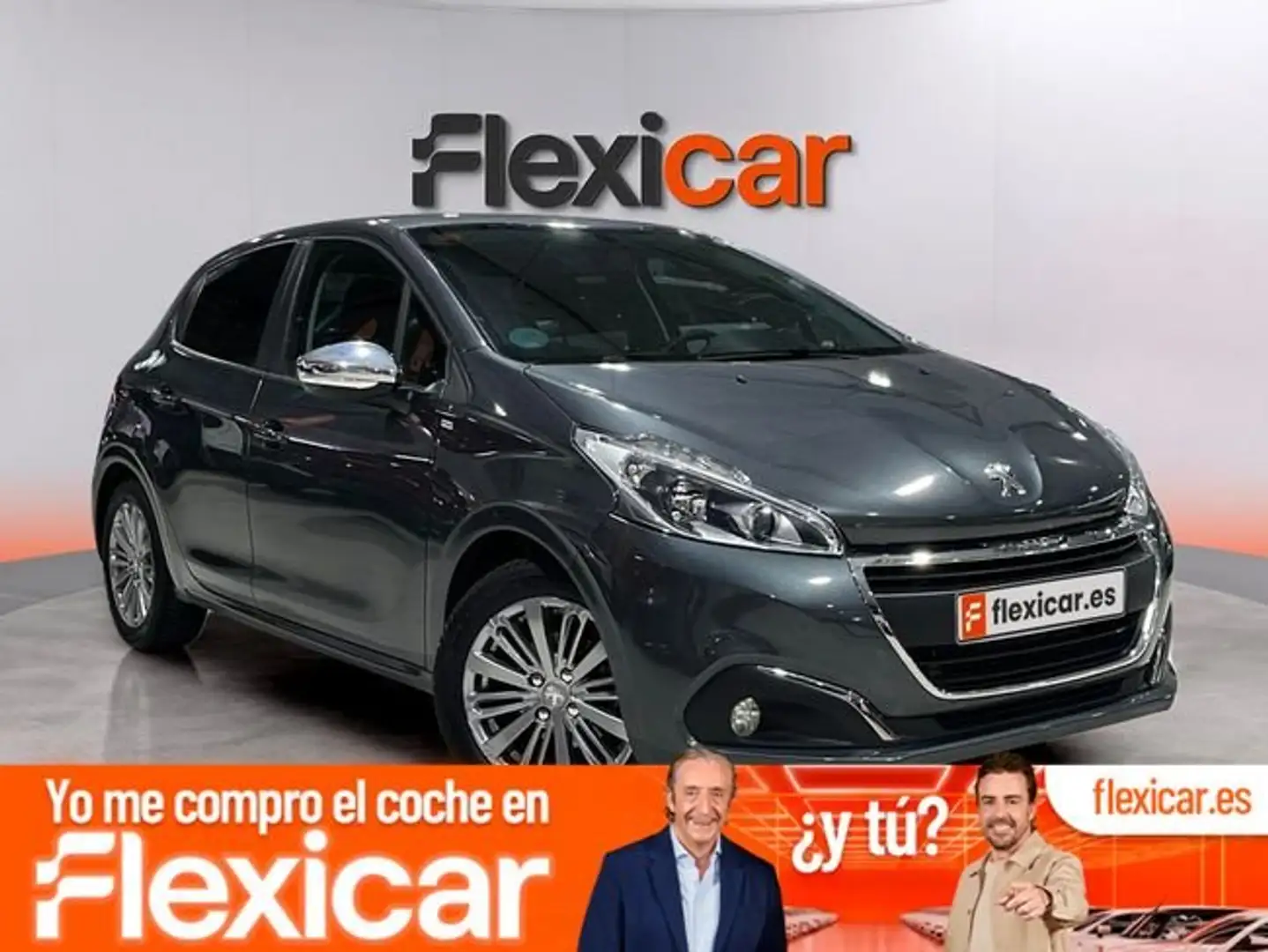 Peugeot 208 1.2 PureTech Style 82 Gris - 1