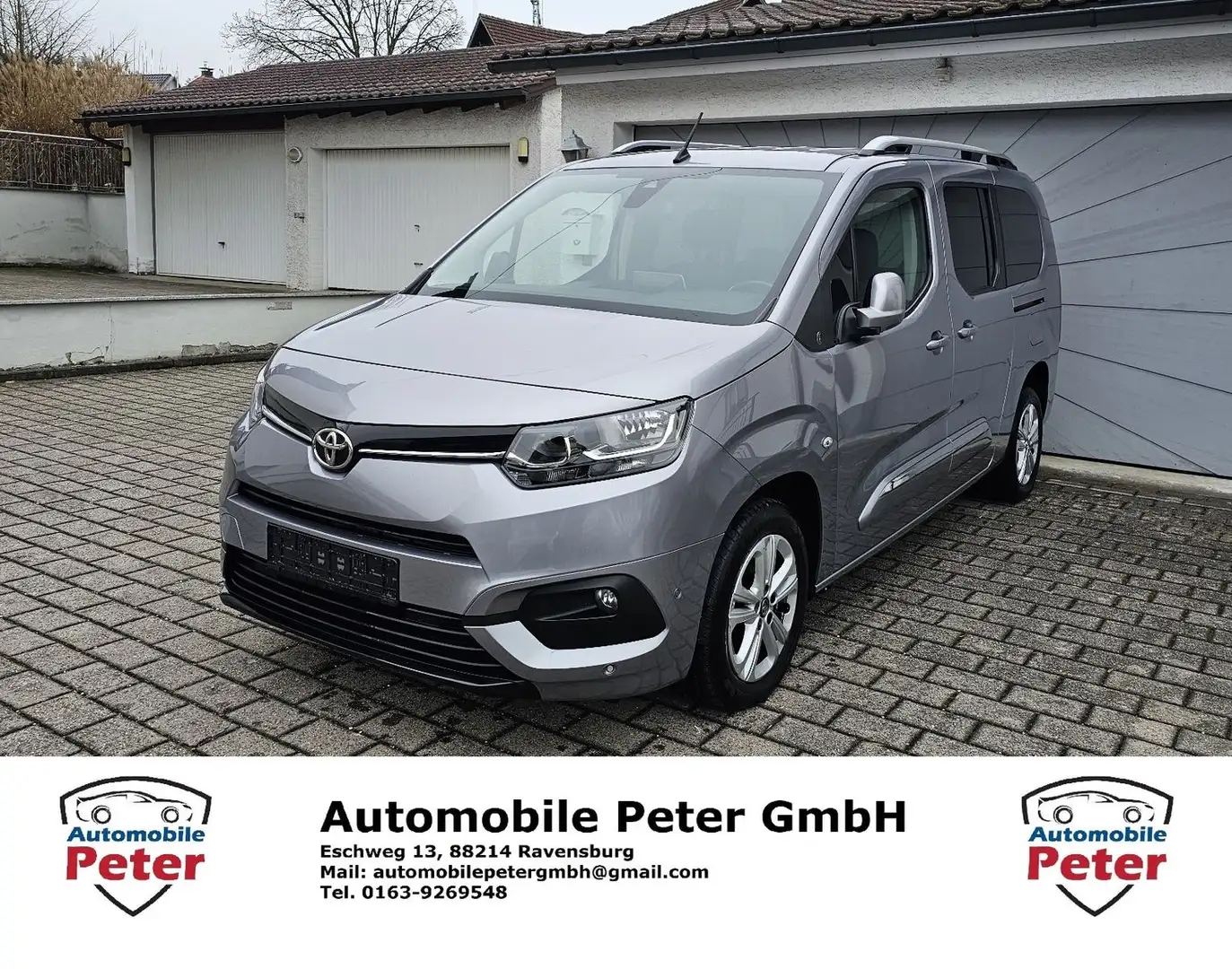 Toyota Proace City Verso L2 Team Deutschland AHK Gris - 1