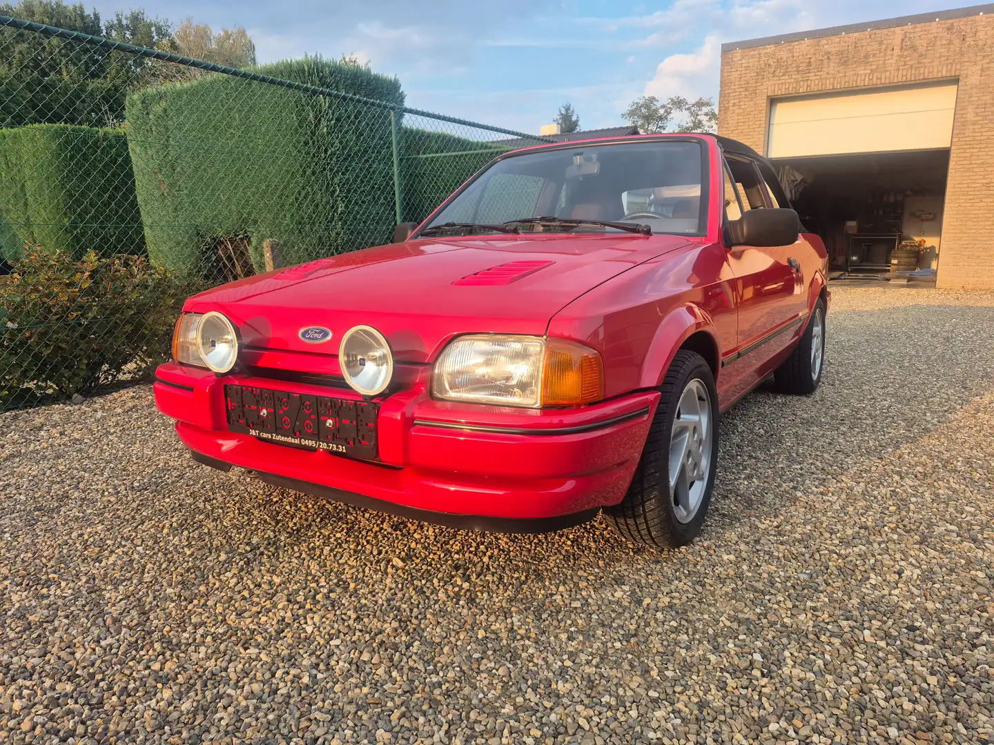 Ford Escort Escort Ghia Kırmızı - 2