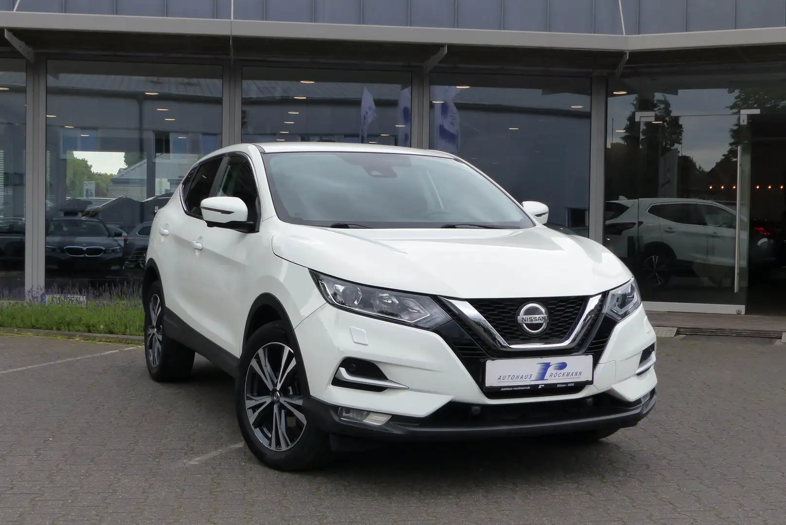 Nissan Qashqai N-Connecta Aut. AHK Navi Kamera Spur Blanc - 1