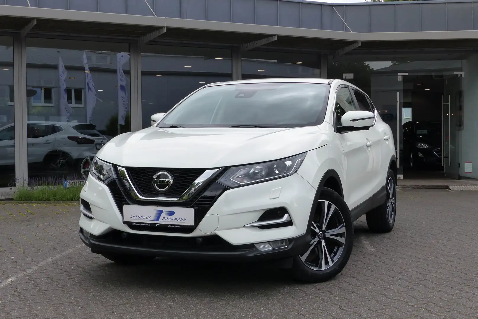 Nissan Qashqai N-Connecta Aut. AHK Navi Kamera Spur Blanc - 2