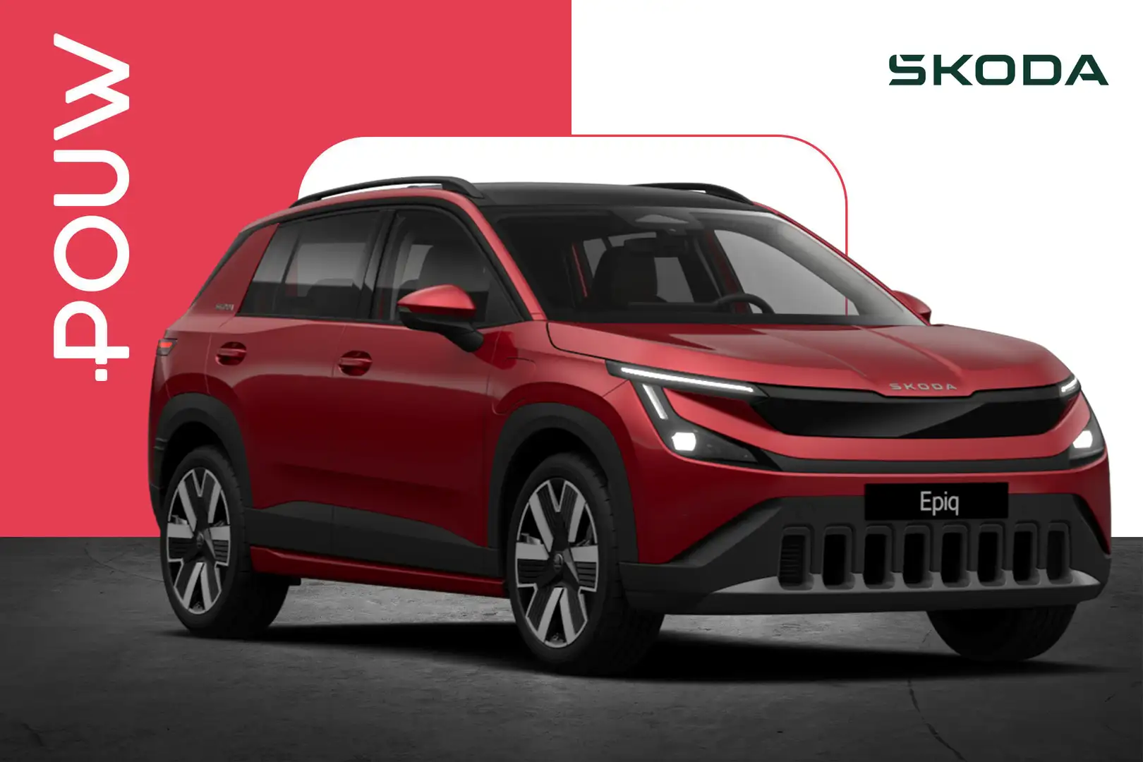 Skoda Epiq 211pk Business Launch Edition 56 kWh | Panoramadak Rot - 1