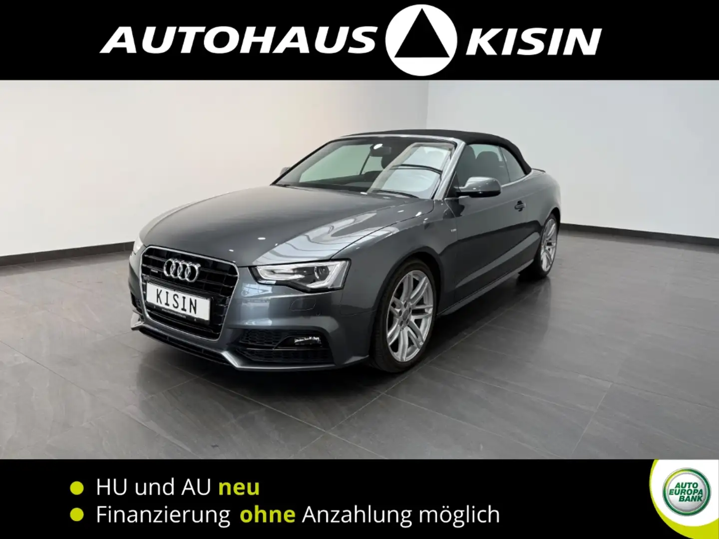 Audi A5 Cabriolet 2.0 TDI quattro DPF clean diesel S-line Grau - 1