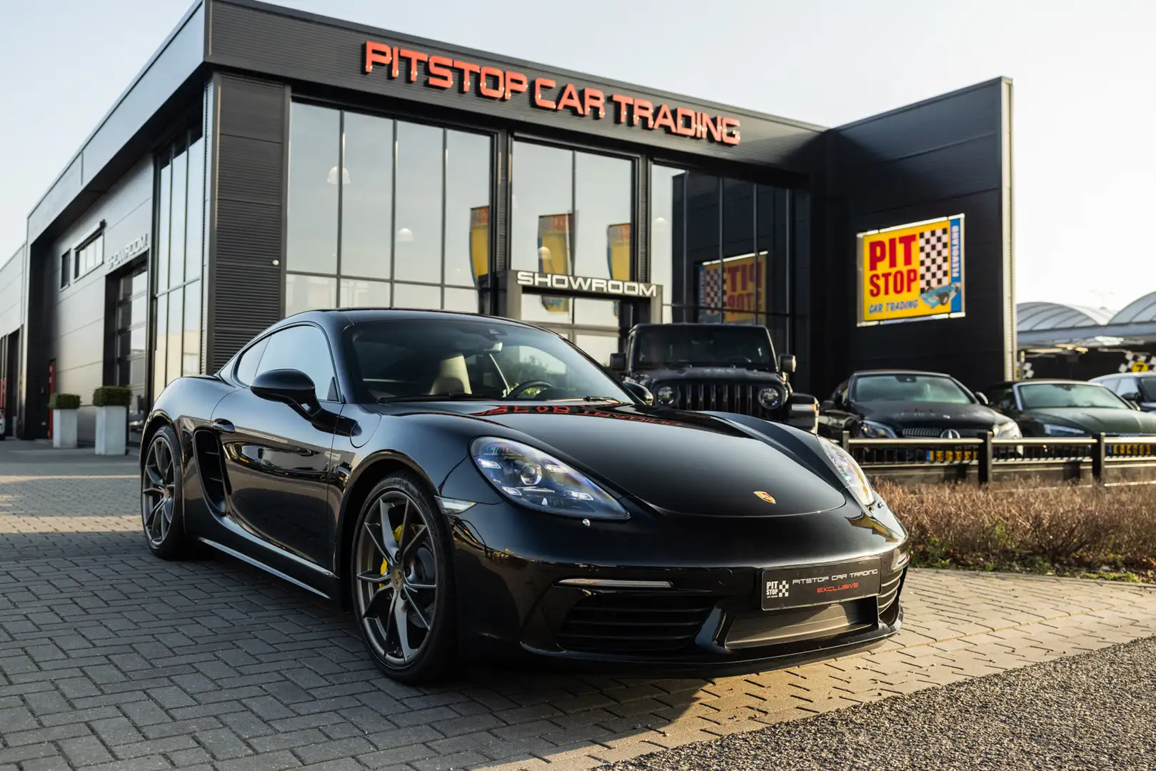 Porsche 718 Cayman 2.0 Style Edition, 299 PK, PASM, PDLS+, Man Schwarz - 1