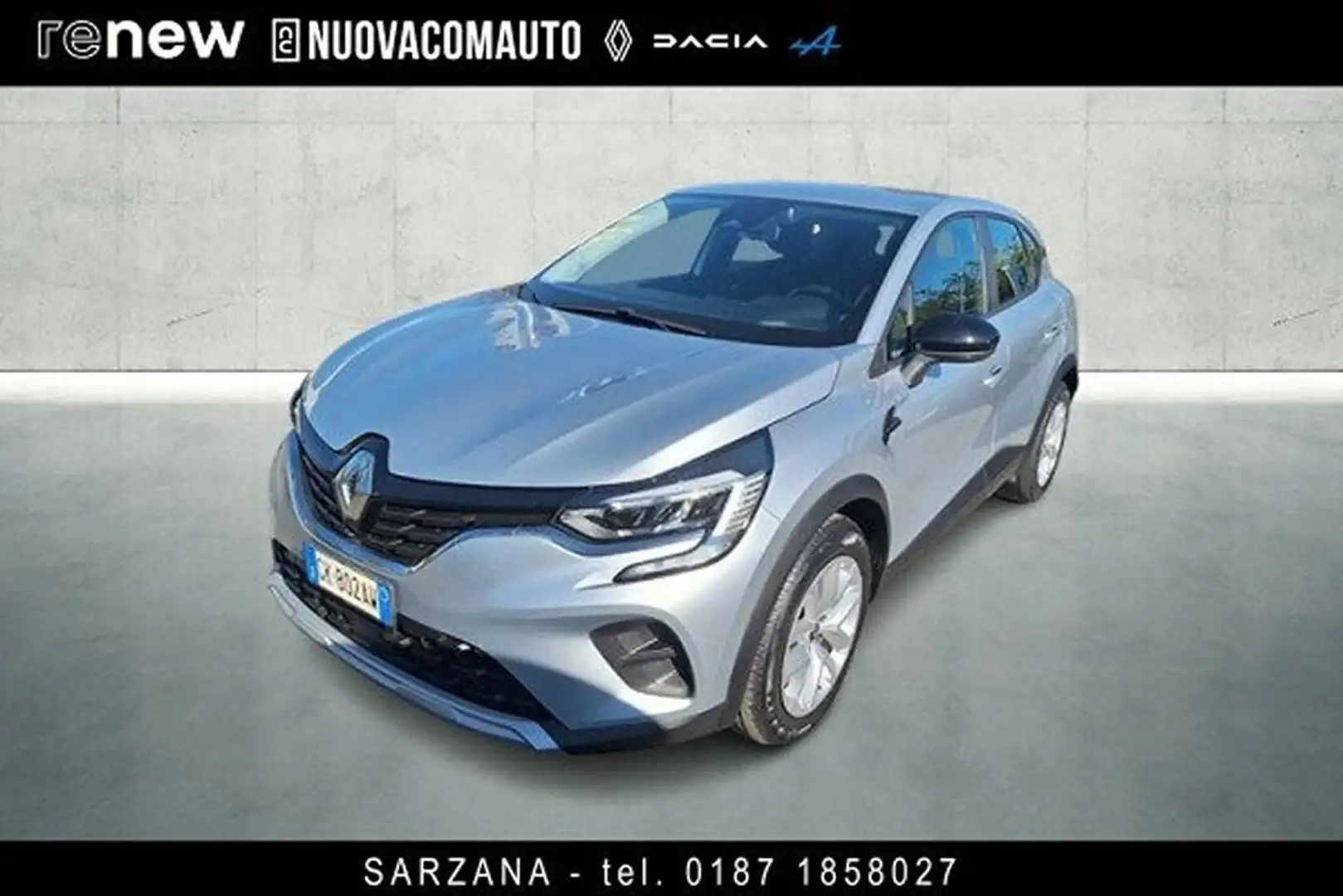Renault Captur 1.0 tce Zen Gpl 100cv my21 Grigio - 1