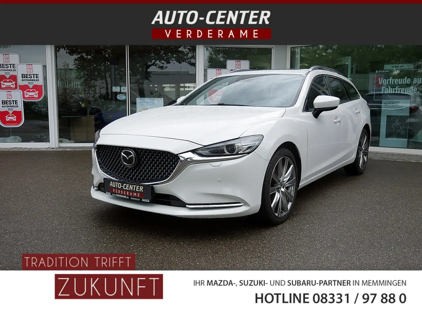 Mazda 6 Kombi SKYACTIV-G 194 Takumi MATRIX-LED 360° Weiß - 1