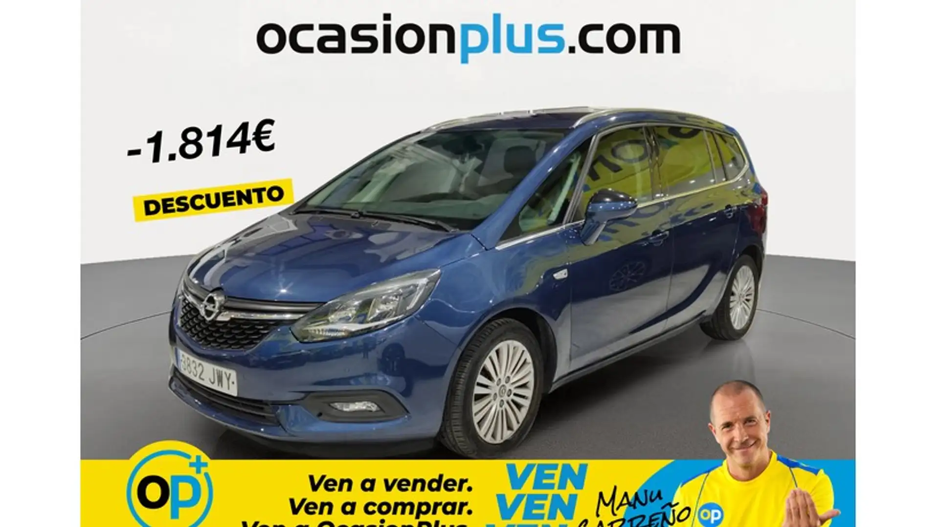 Opel Zafira 1.6CDTI S/S Selective 120 Azul - 1