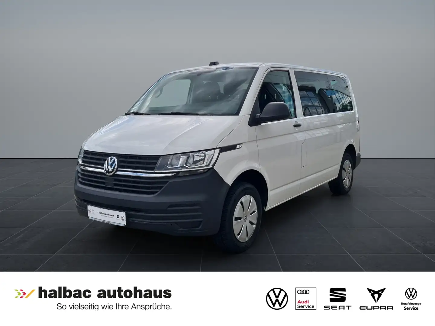 Volkswagen T6 Kombi T 6.1 Kombi 2.0 TDI +SHZ+PDC+KAMERA+KLIMA+9 SITZE Wit - 1