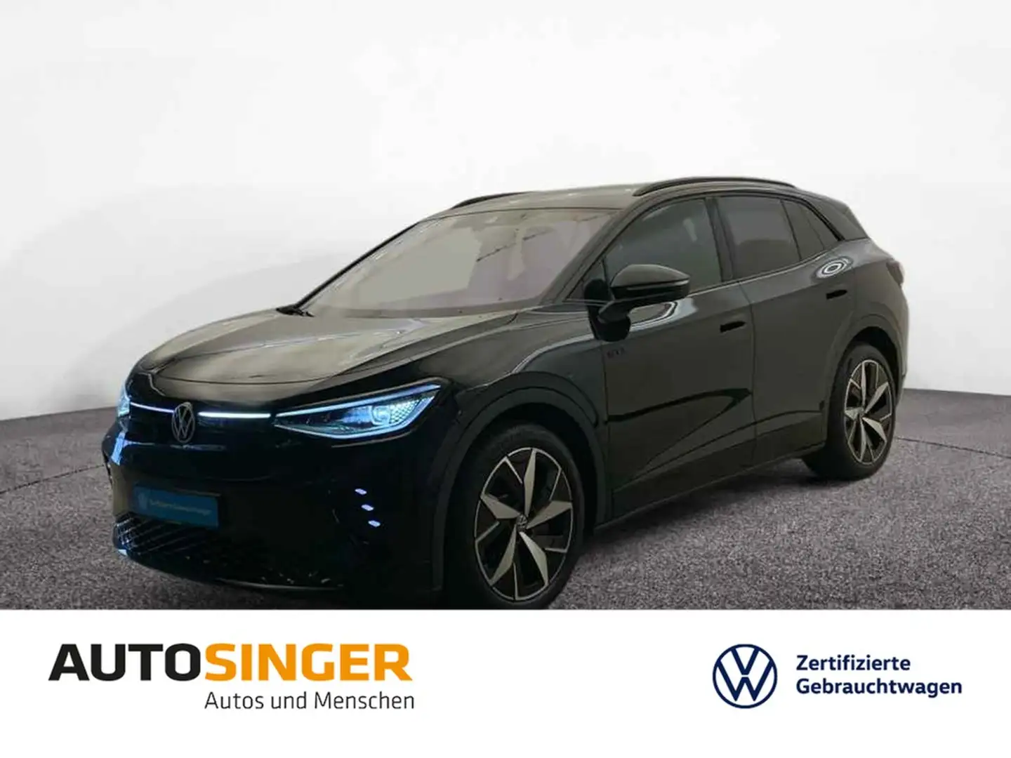 Volkswagen ID.4 GTX 4M *NAV*AHK*ACC*IQ-L*SHZ*PDC*ALU20*TEL* Schwarz - 1