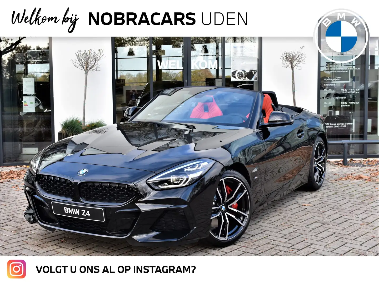BMW Z4 Roadster sDrive30i 258 pk M Sport High Executive A Zwart - 1